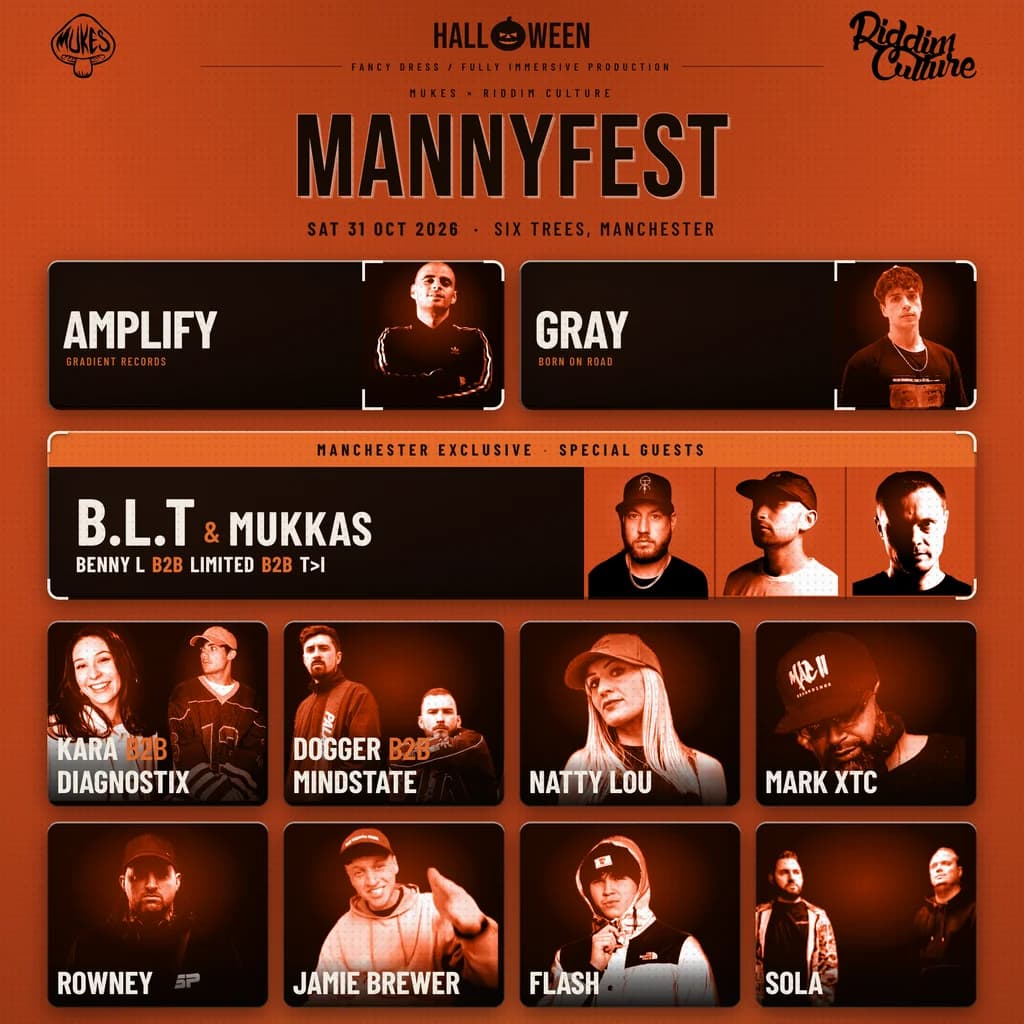 Upcoming event poster at Six Trees