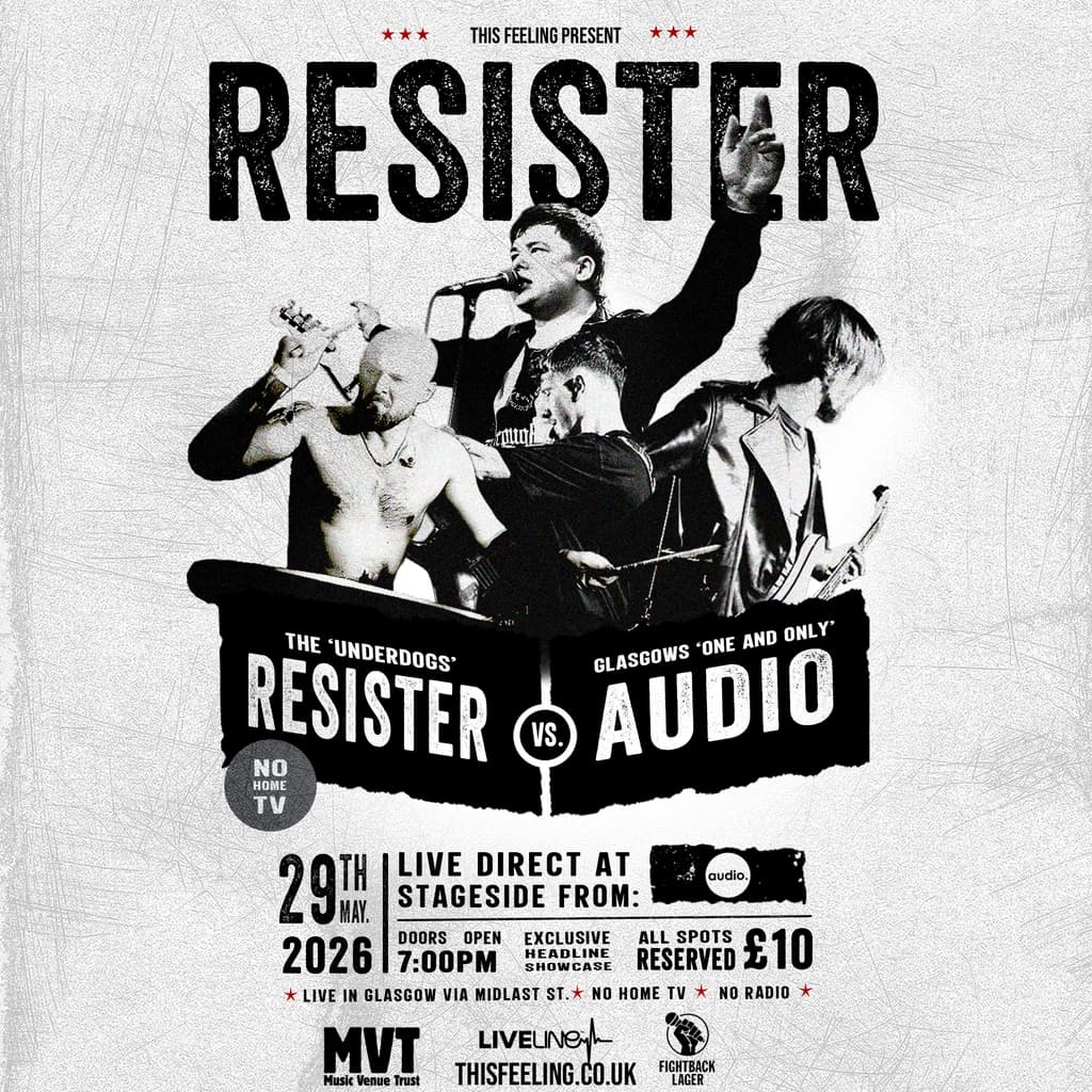 Resister - Glasgow at Audio Glasgow