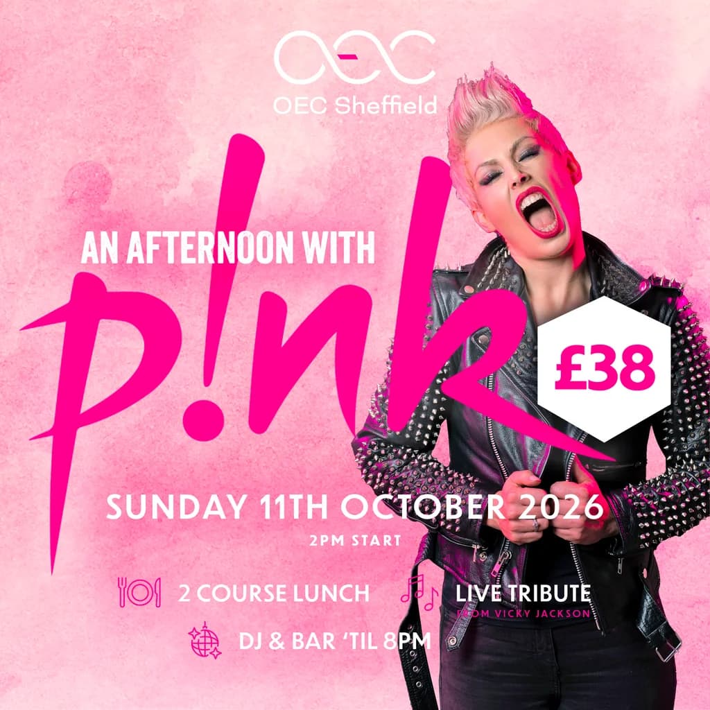 An afternoon with Pink at OEC Sheffield