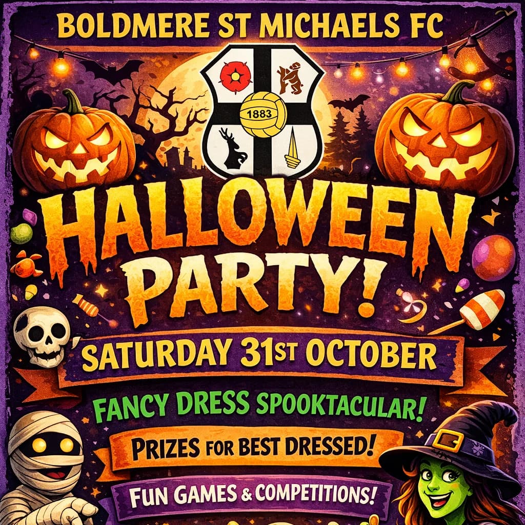 Halloween Spooktacular at Boldmere St Michaels Football Club