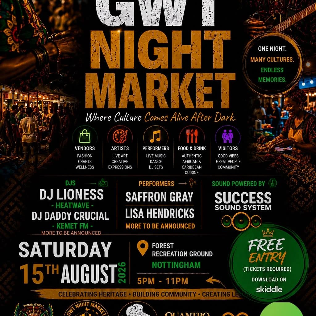 GWT Night Market at Forest Recreation Ground