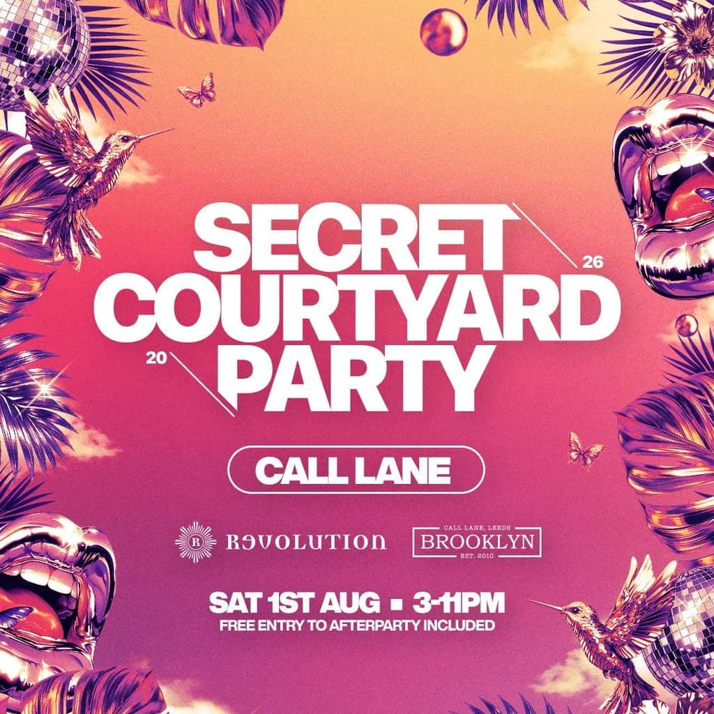Secret Courtyard Party