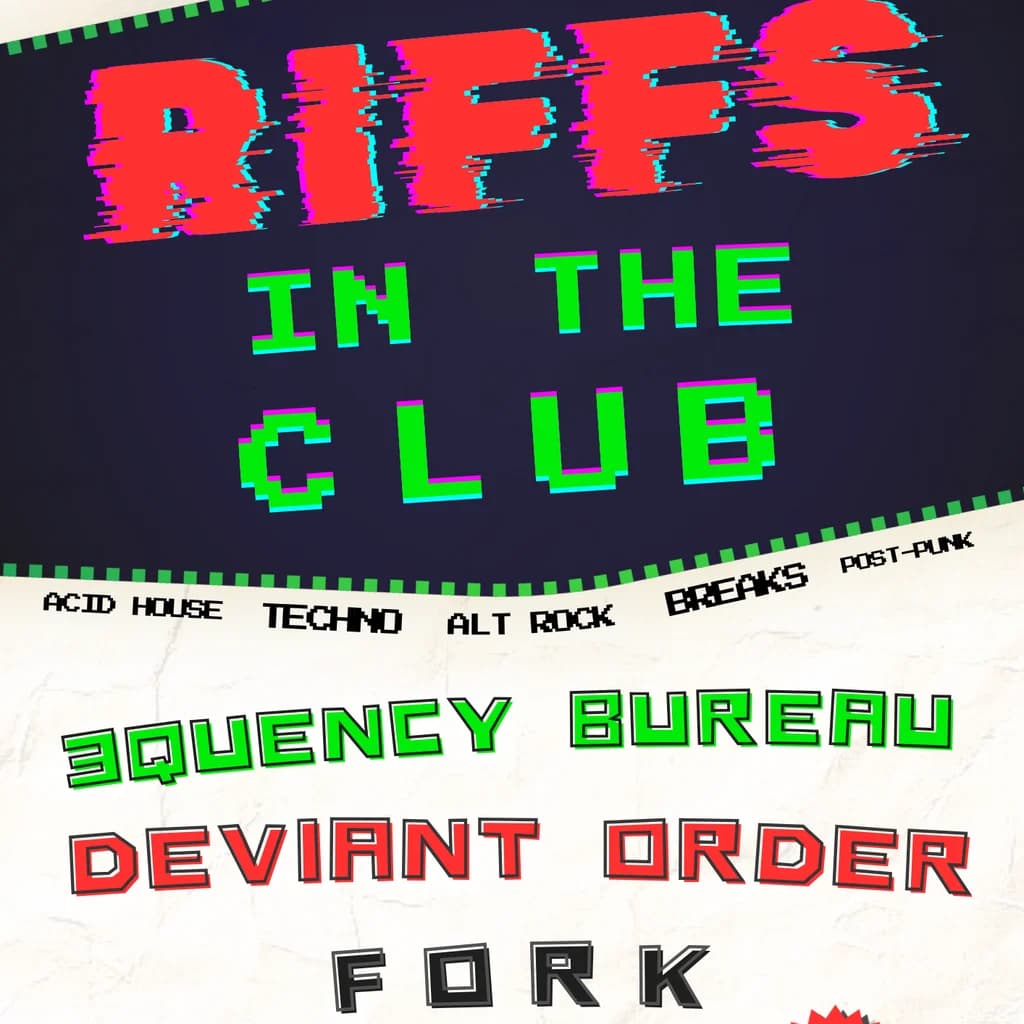 Riffs In The Club at Aatma