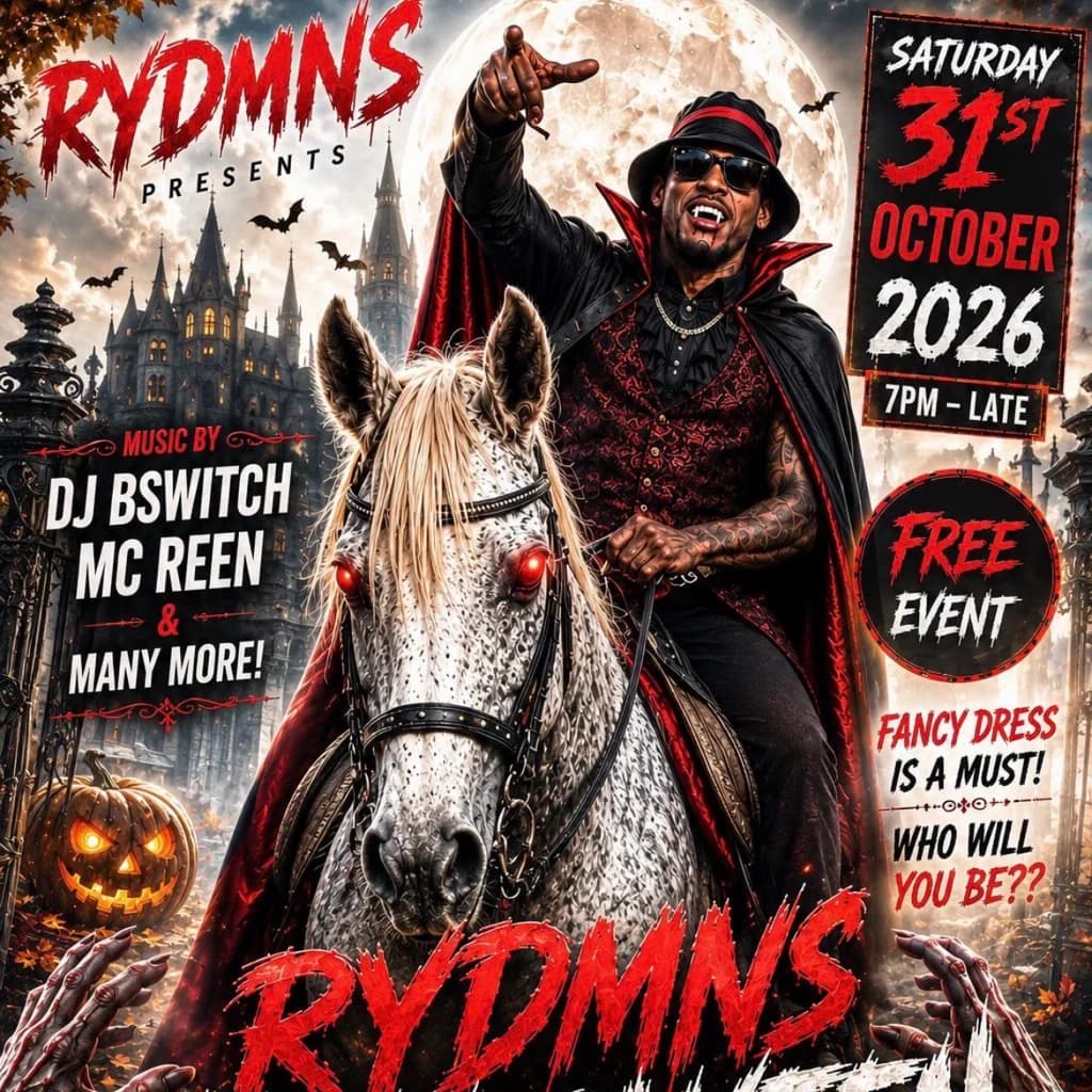 Rydmns Halloween party at 19 Boston Manor Rd, Brentford TW8 8EA