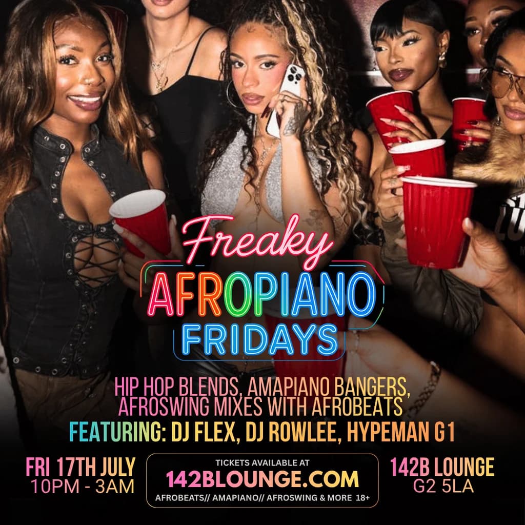 Freaky AfroPiano Fridays!!!