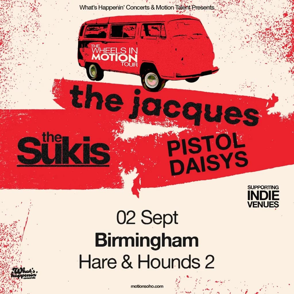 Wheels in Motion Tour at Hare And Hounds Kings Heath