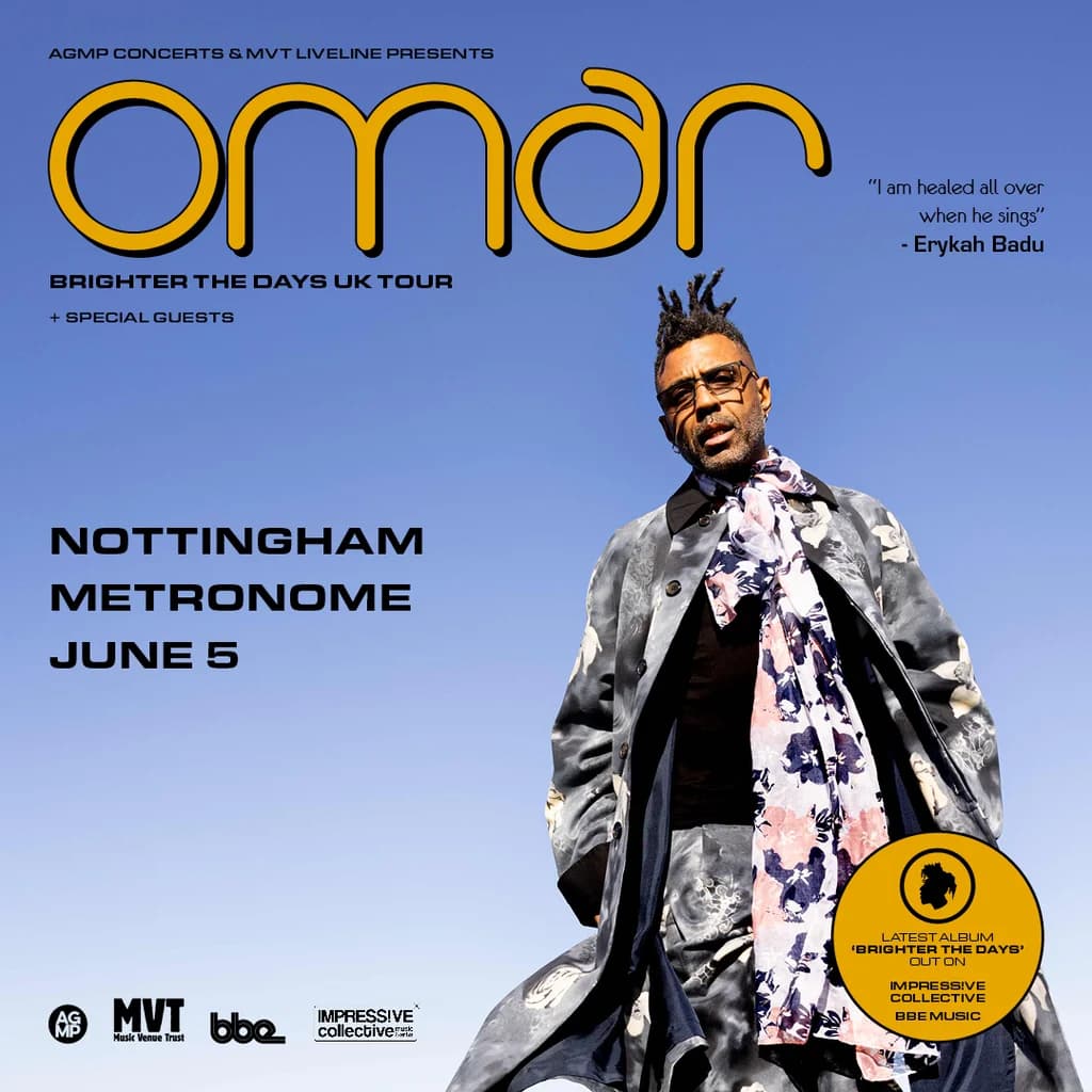 Omar 'Brighter The Days' at Metronome 