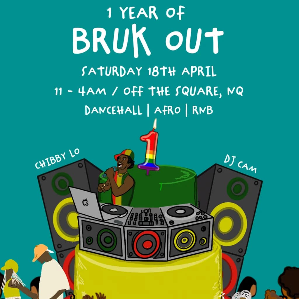 Bruk Out: 1st Birthday at Off The Square