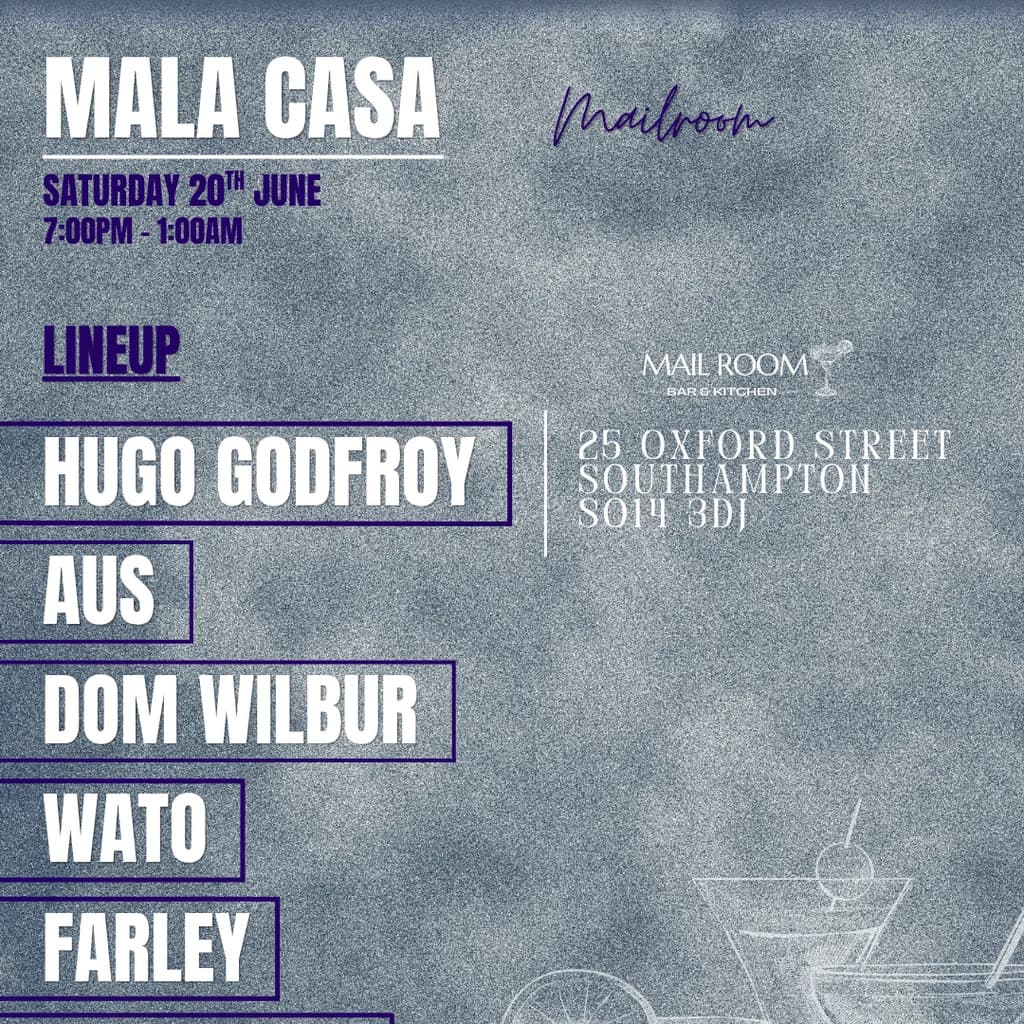 Mala Casa - Mailroom 20/06 at Mailroom Bar And Kitchen