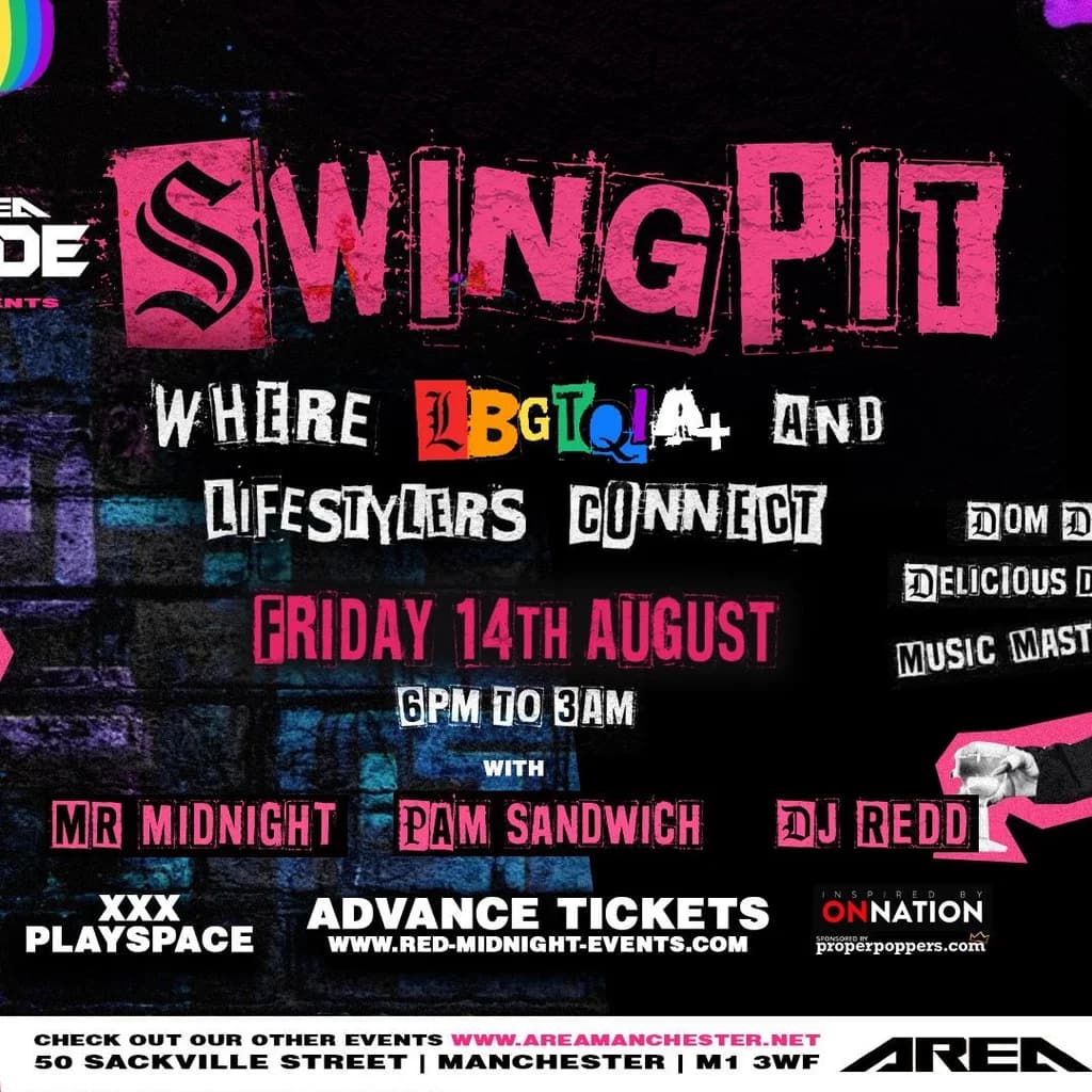 Swing Pit at Area Manchester