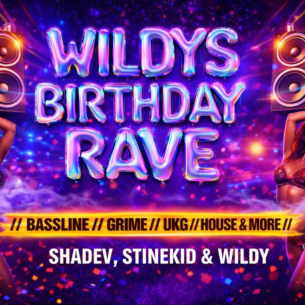 Wildys Birthday Rave at Stage And Radio