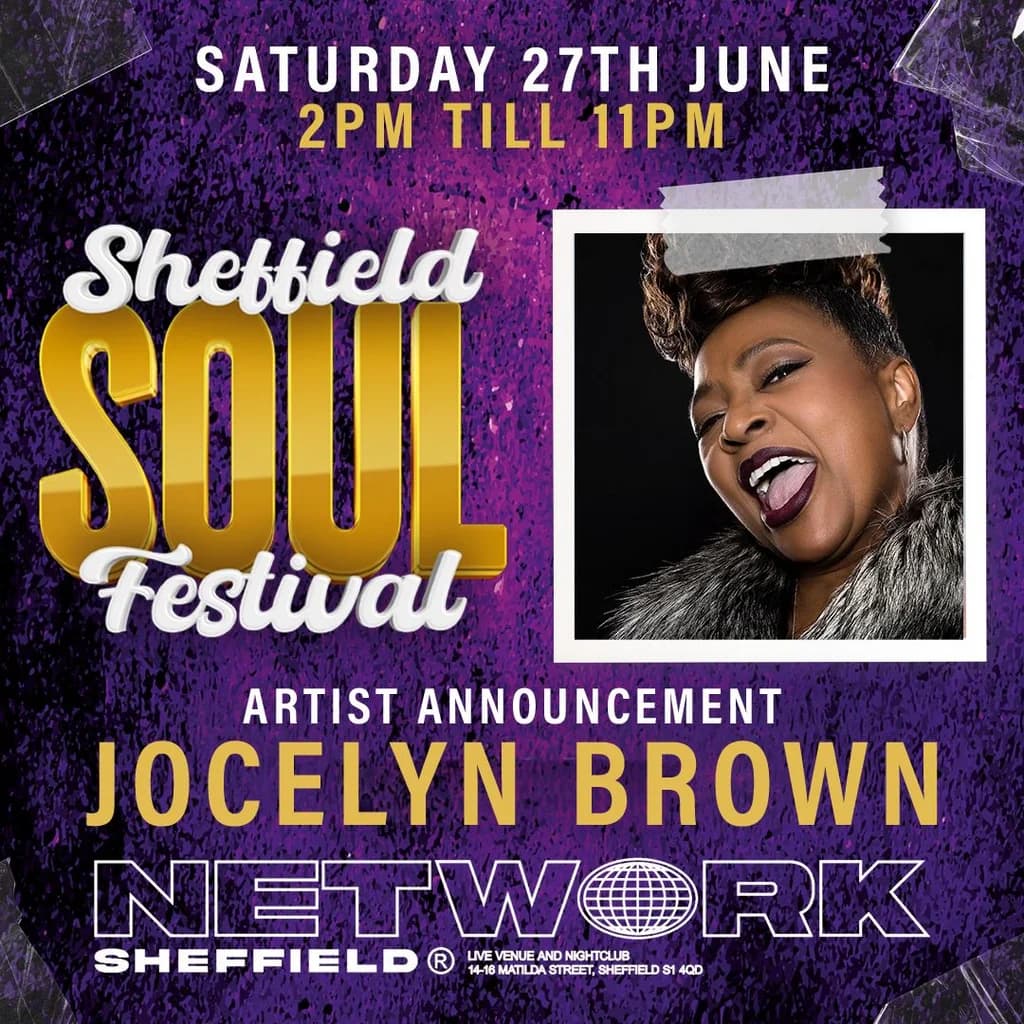 Sheffield Soul Fest at Network Sheffield 14 16 Matilda Street S14qd