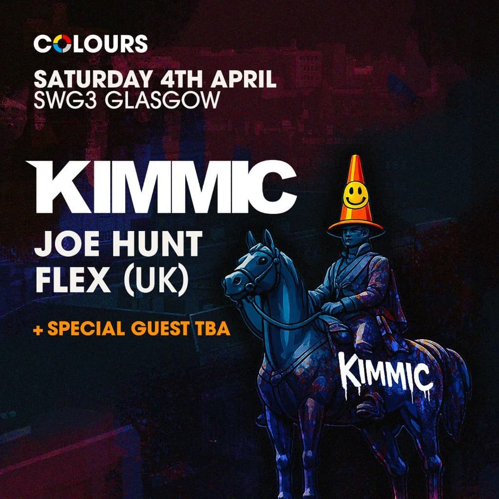 Colours Presents - Kimmic at SWG3