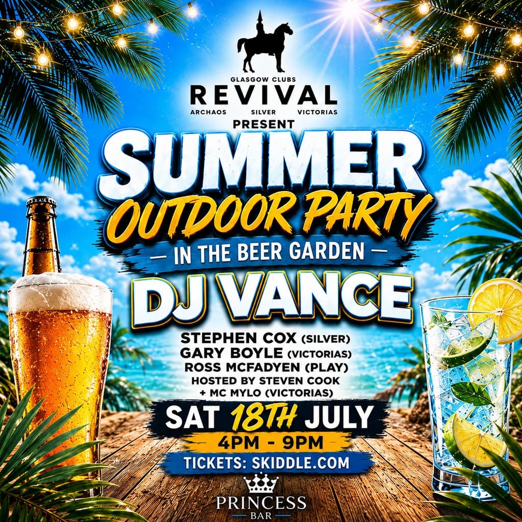 Summer Outdoor Party at Princess Bar