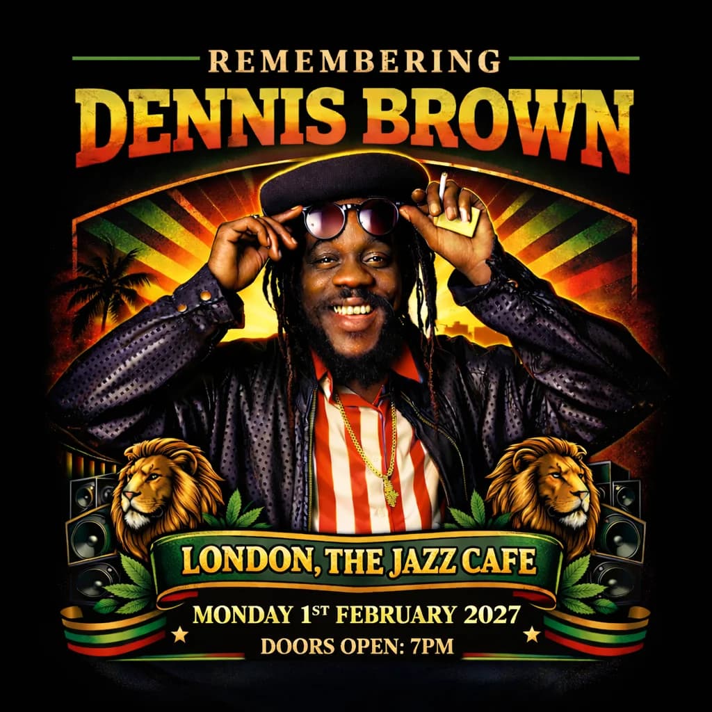 Remembering DENNIS BROWN at The Jacc Cafe