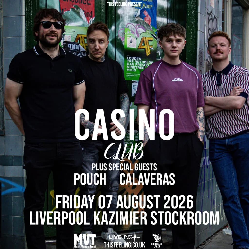 Casino Club - Liverpool at Kazimier Stockroom