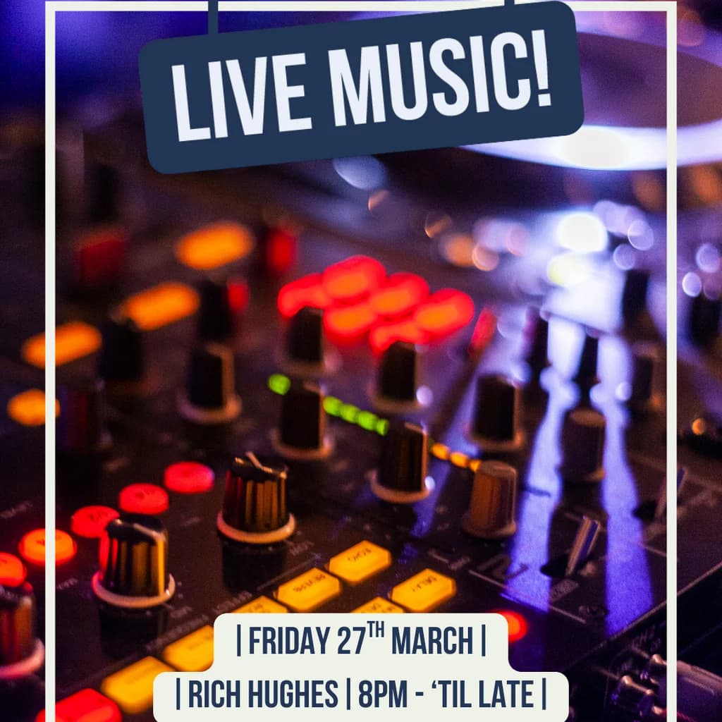 Rich Hughes at The Sun On The Hill