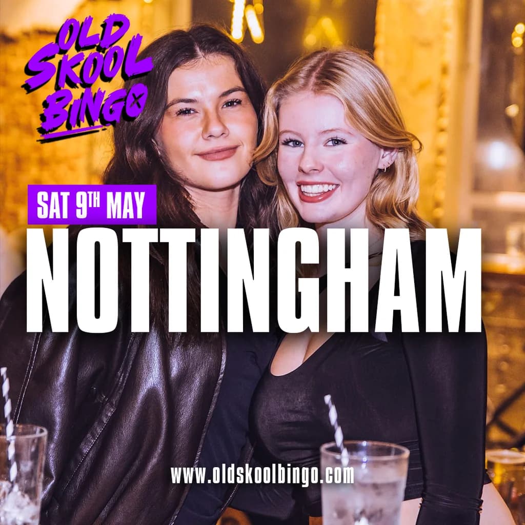 Old Skool Bingo Sat 9th May at NG ONE