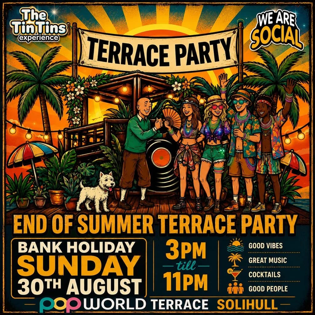 End of Summer Terrace Party at The Tunnel Club