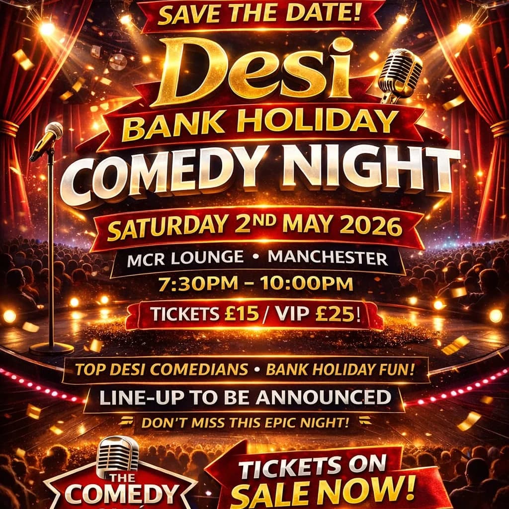 Desi Stand-Up Comedy Night at The MCR Lounge