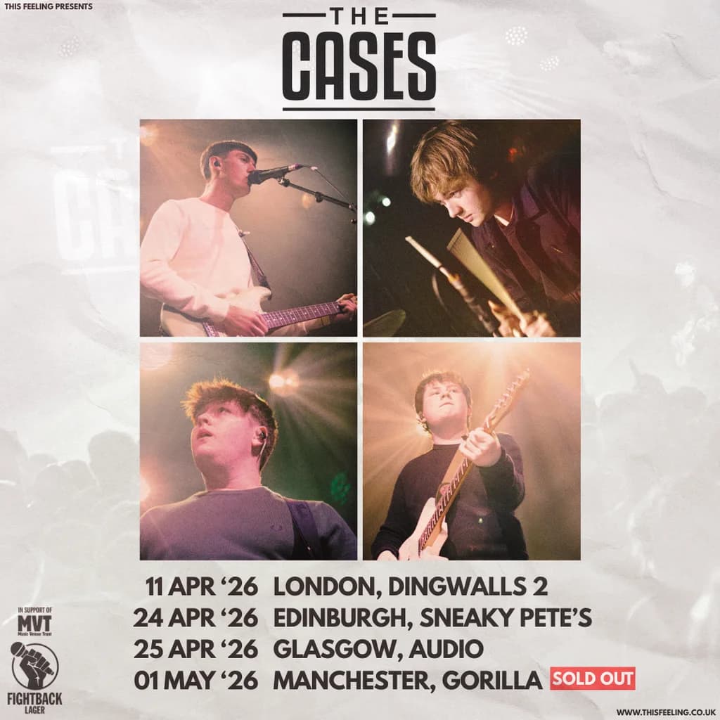 The Cases - Glasgow at Audio
