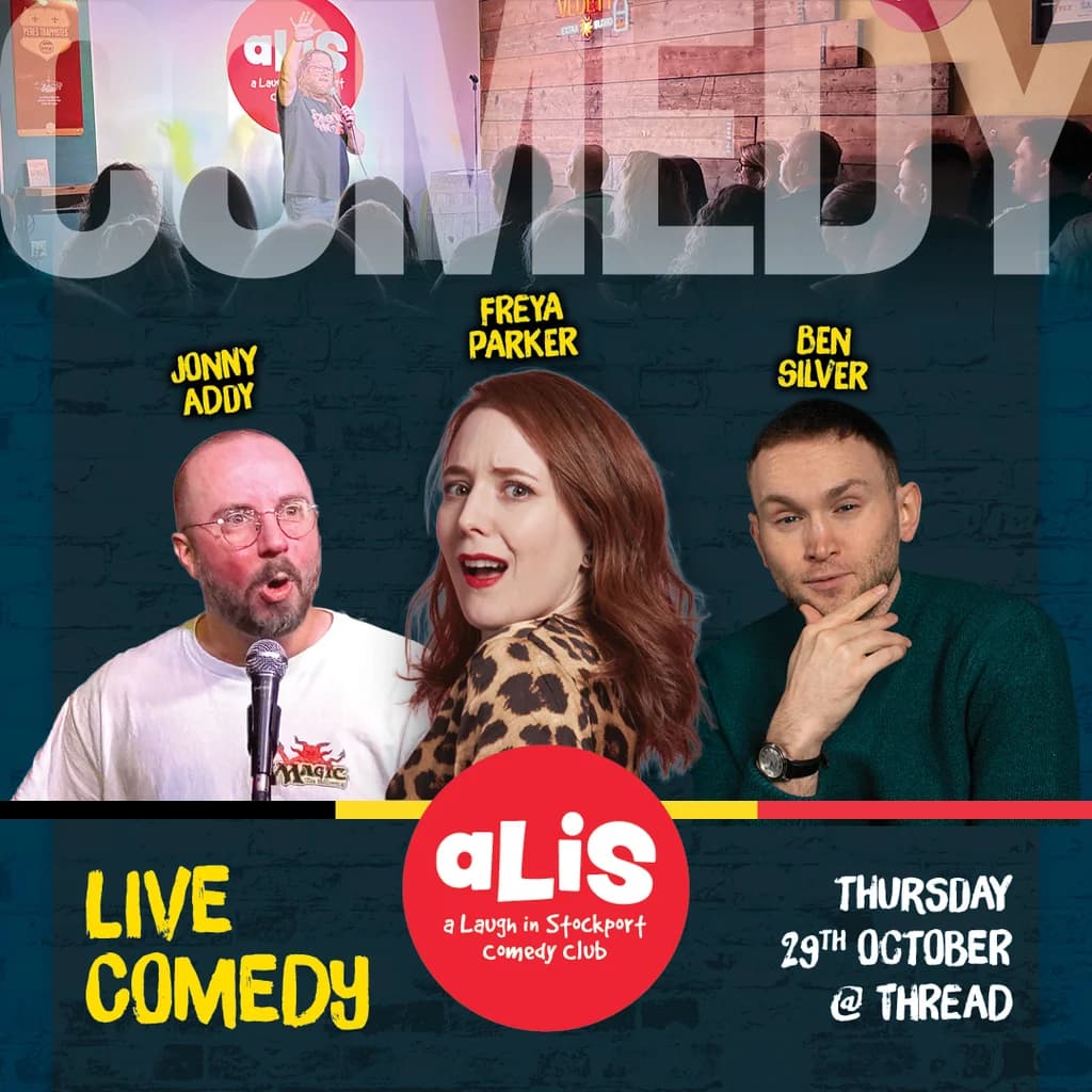 A Laugh In Stockport Comedy Club - October
