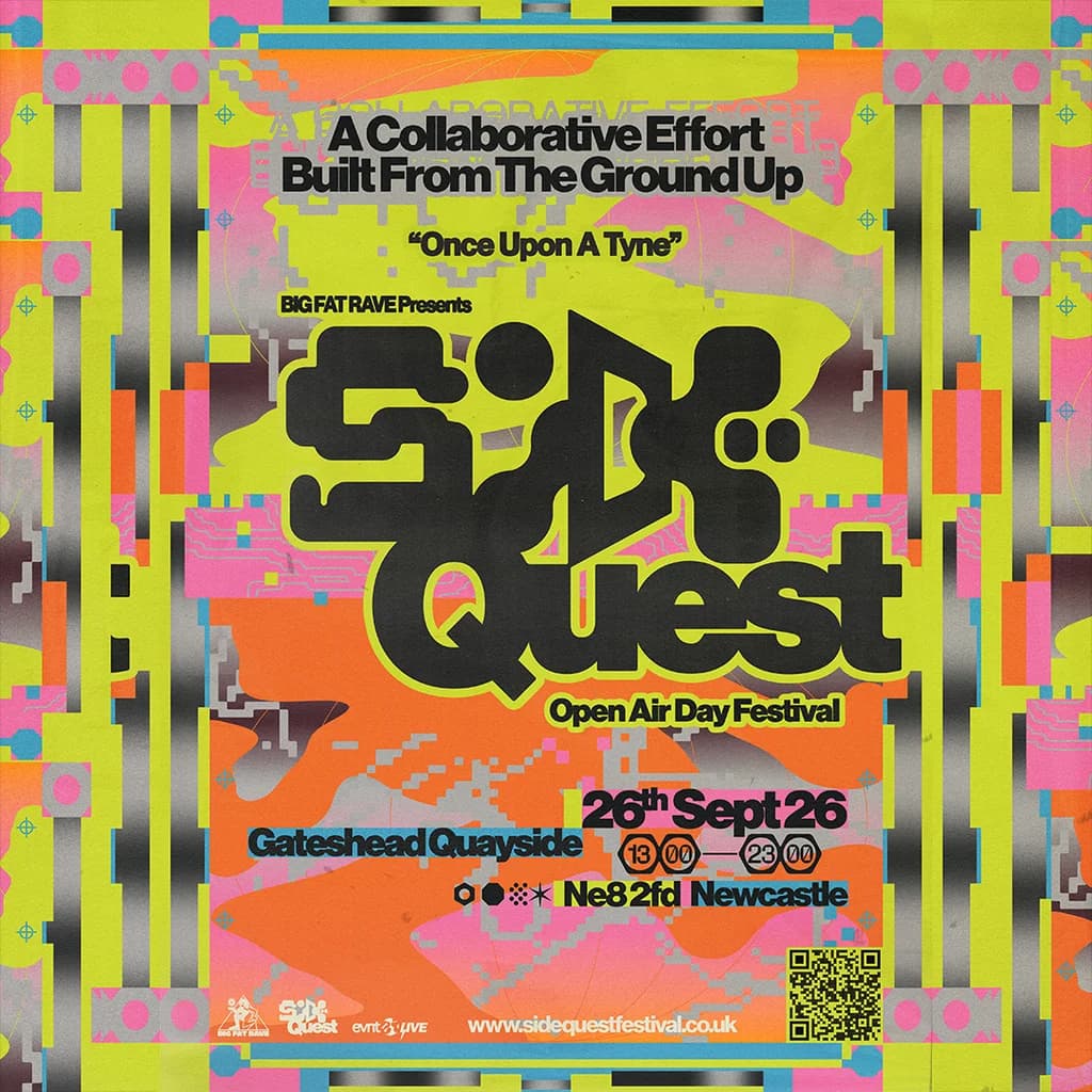 Side Quest Festival at Gateshead Quayside