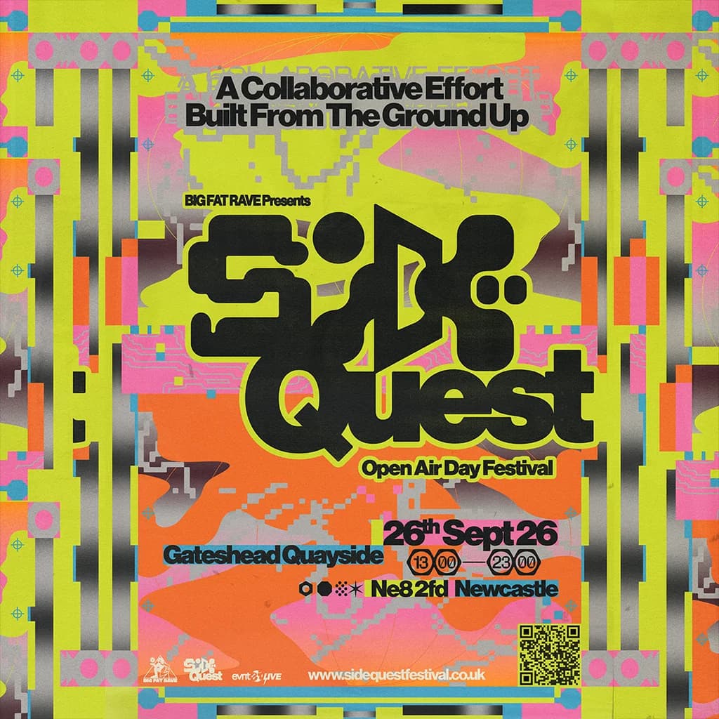 Side Quest Festival at Gateshead Quayside