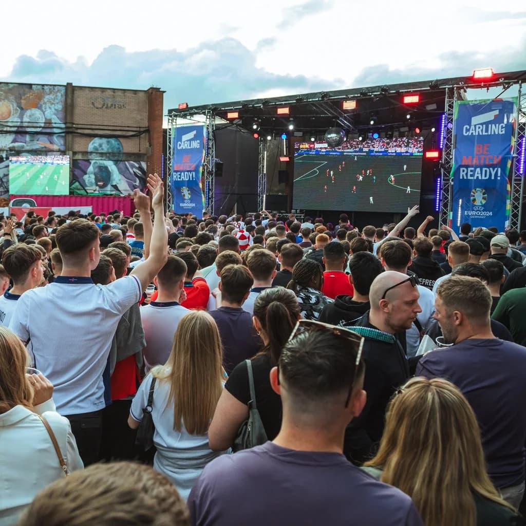 England vs Ghana x Luna Springs Fanzone at Luna Springs Digbeth 