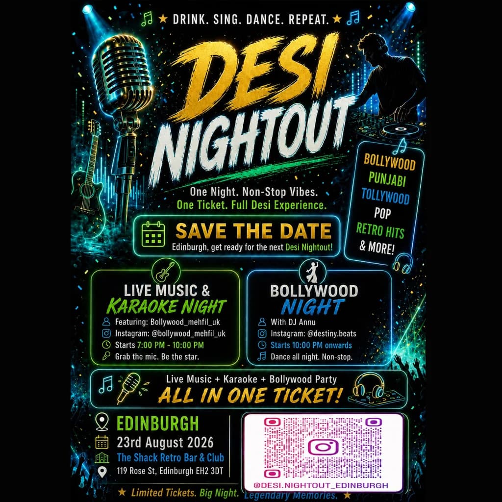 Desi Nightout at The Shack Retro Bar & Club