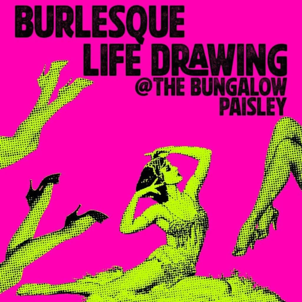 Burlesque Life Drawing at The Bungalow Bar