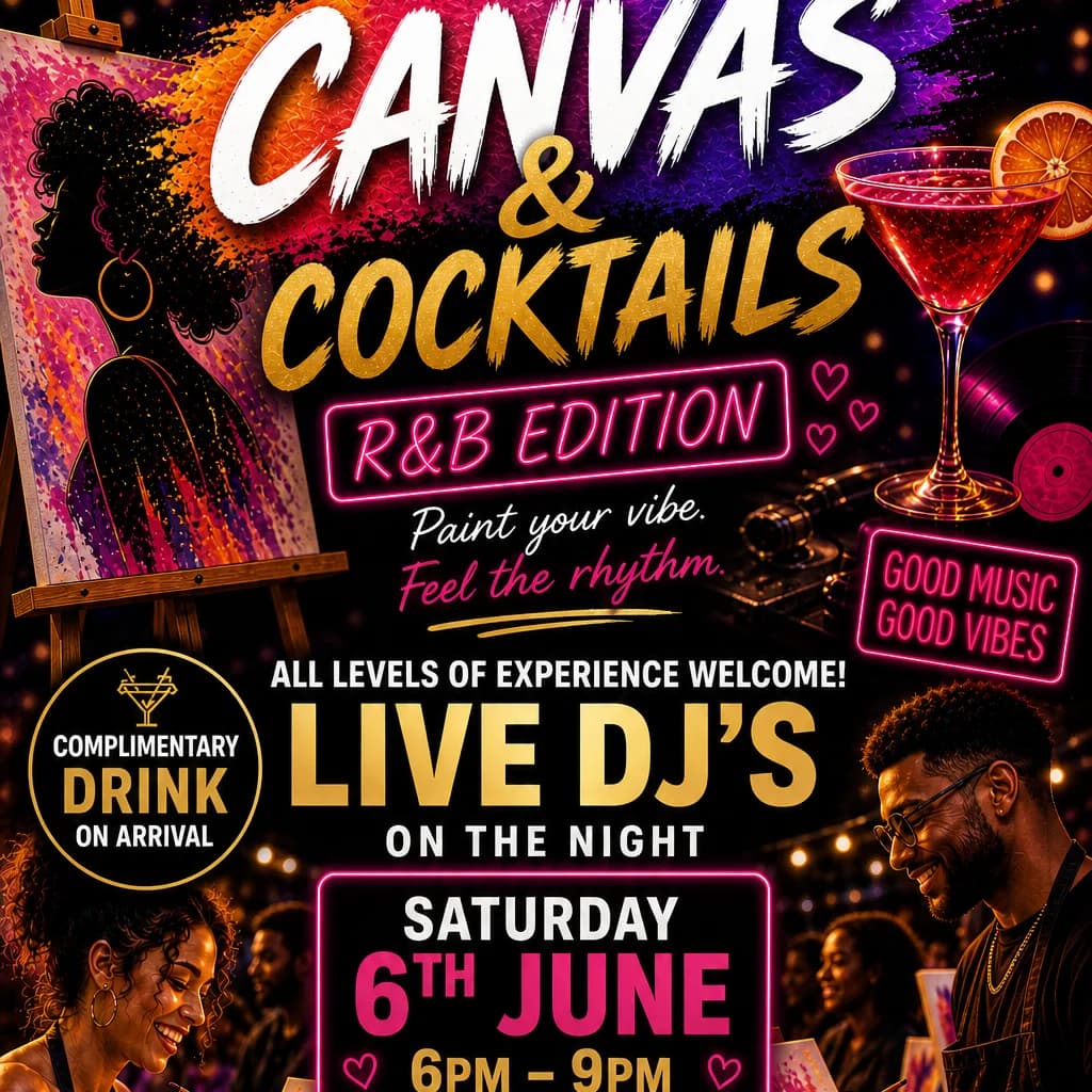 Canvas & Cocktails RnB Edition