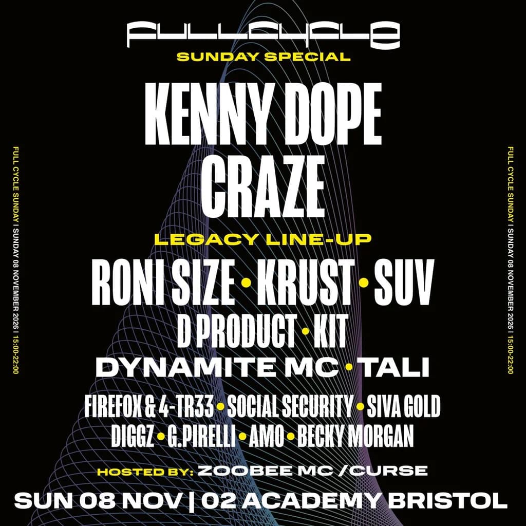 Full Cycle Sunday Special at 02 Academy In  Bristol