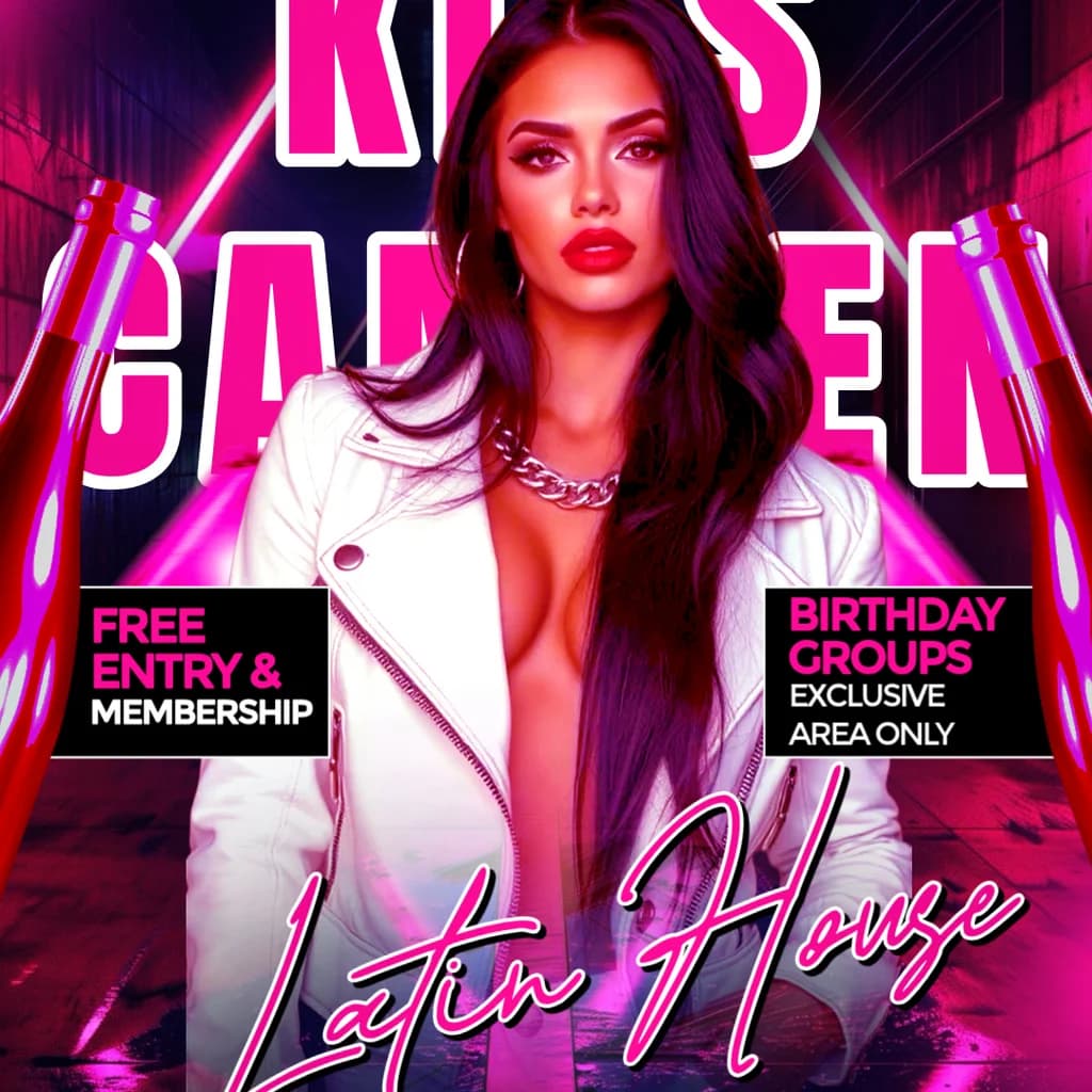 Latin House Fridays London at Kiss Camden,