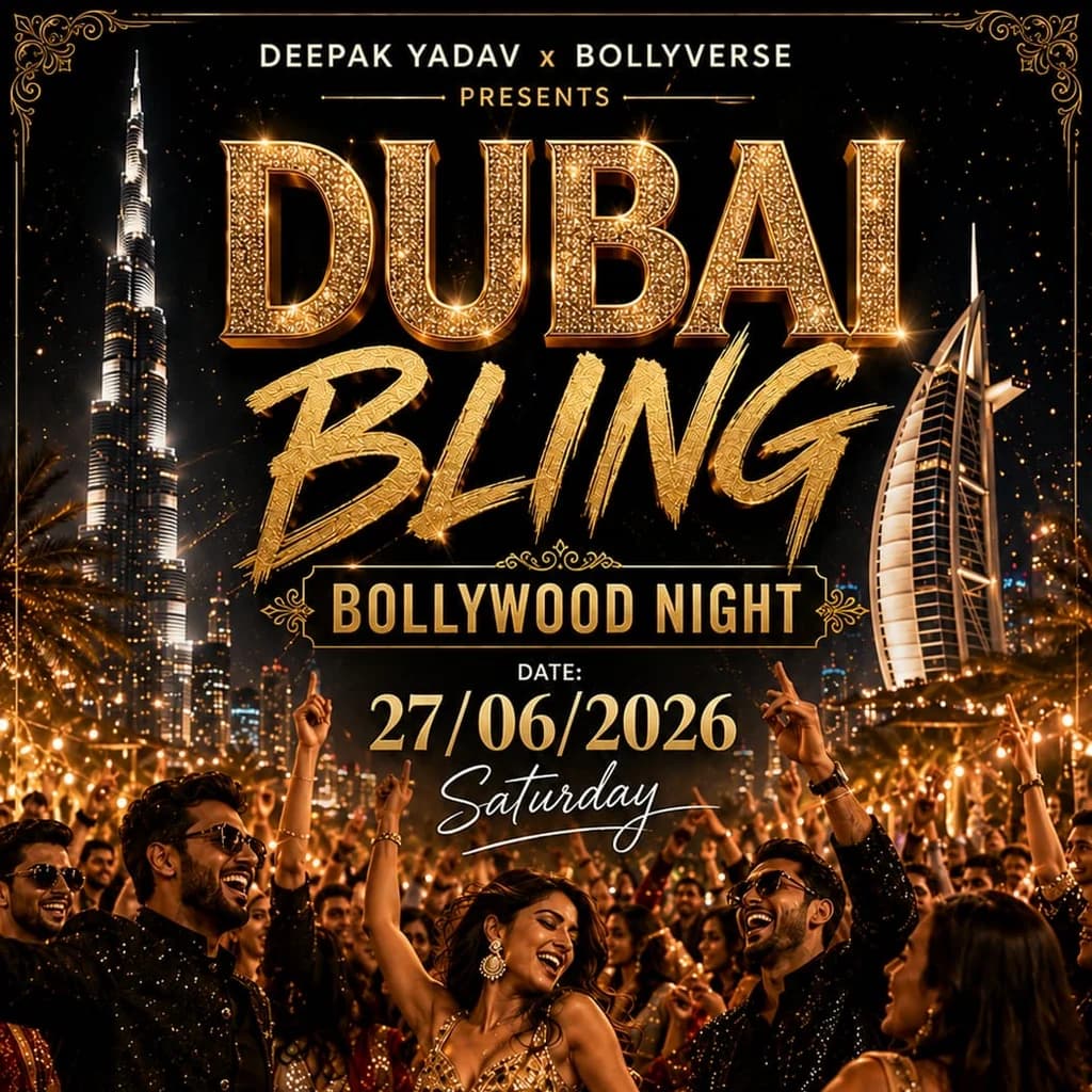 Dubai Bling Bollywood Night