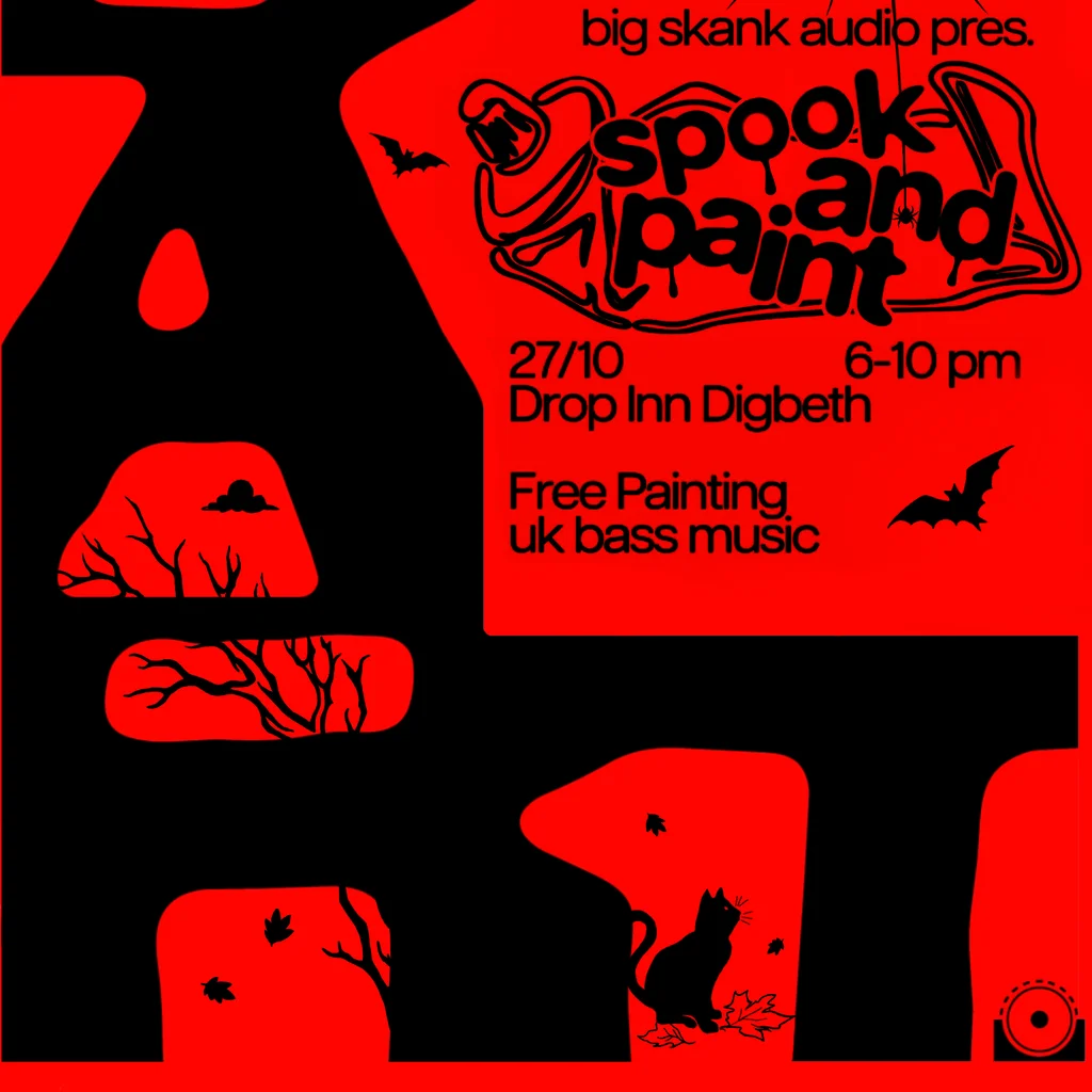 Upcoming event poster at The Drop Inn