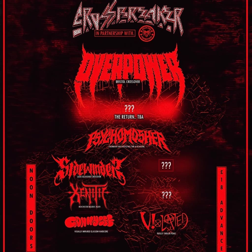 Crossbreaker All-Dayer at Stereo, UK