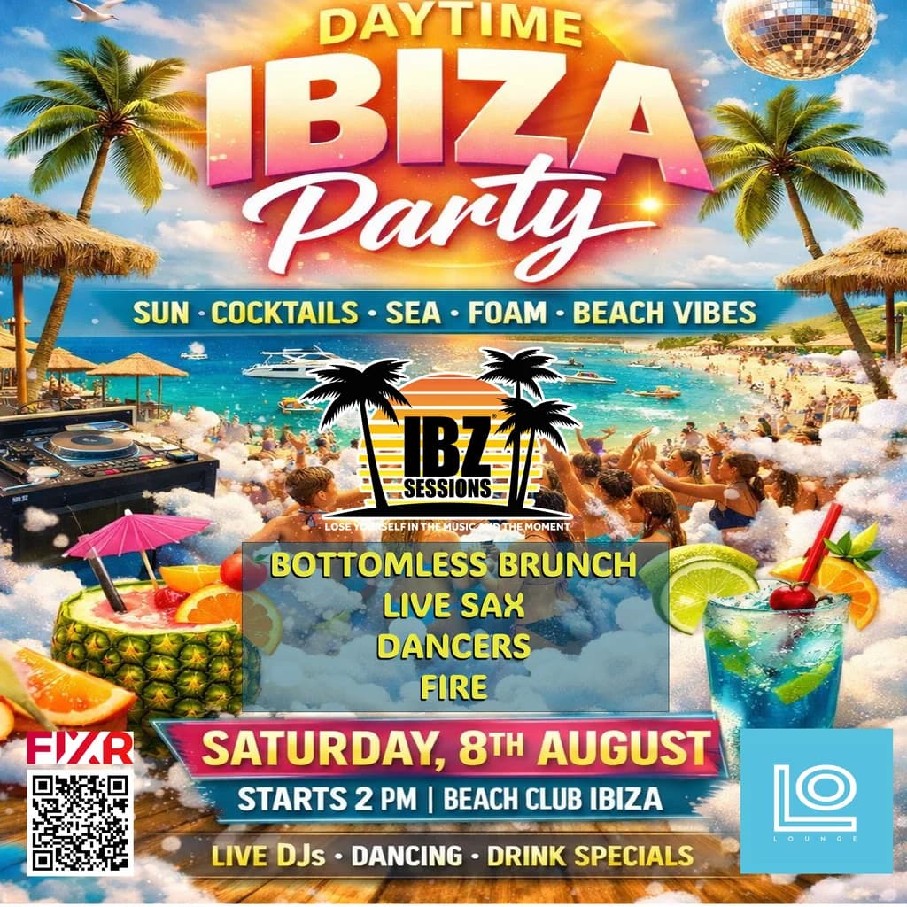 Daytime IBIZA Party at Lo Lounge
