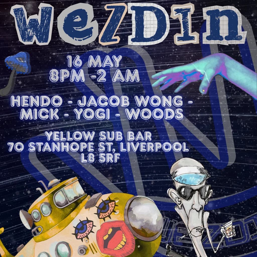 Wezdin Yellow Sub night at Hippie Chic 