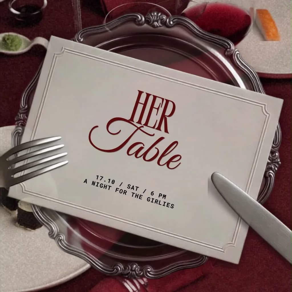 Her Table at X1 Media City Tower A