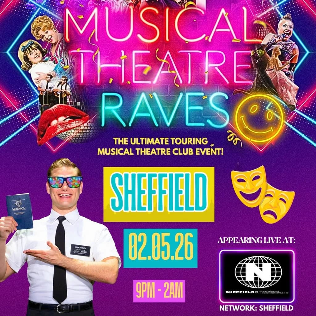 Musical Theatre Raves at Network Sheffield 14 16 Matilda Street S14qd