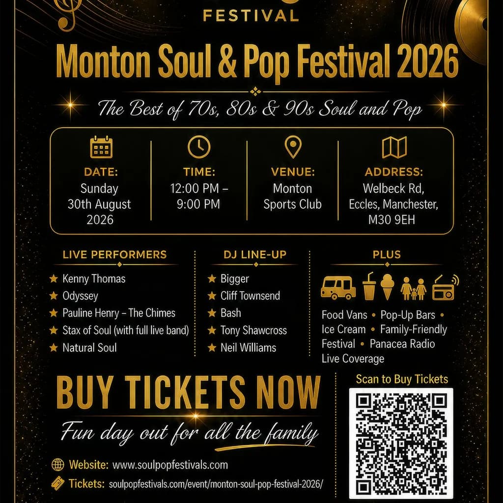 Monton Soul & Pop festival at Monton Cricket Sports Club