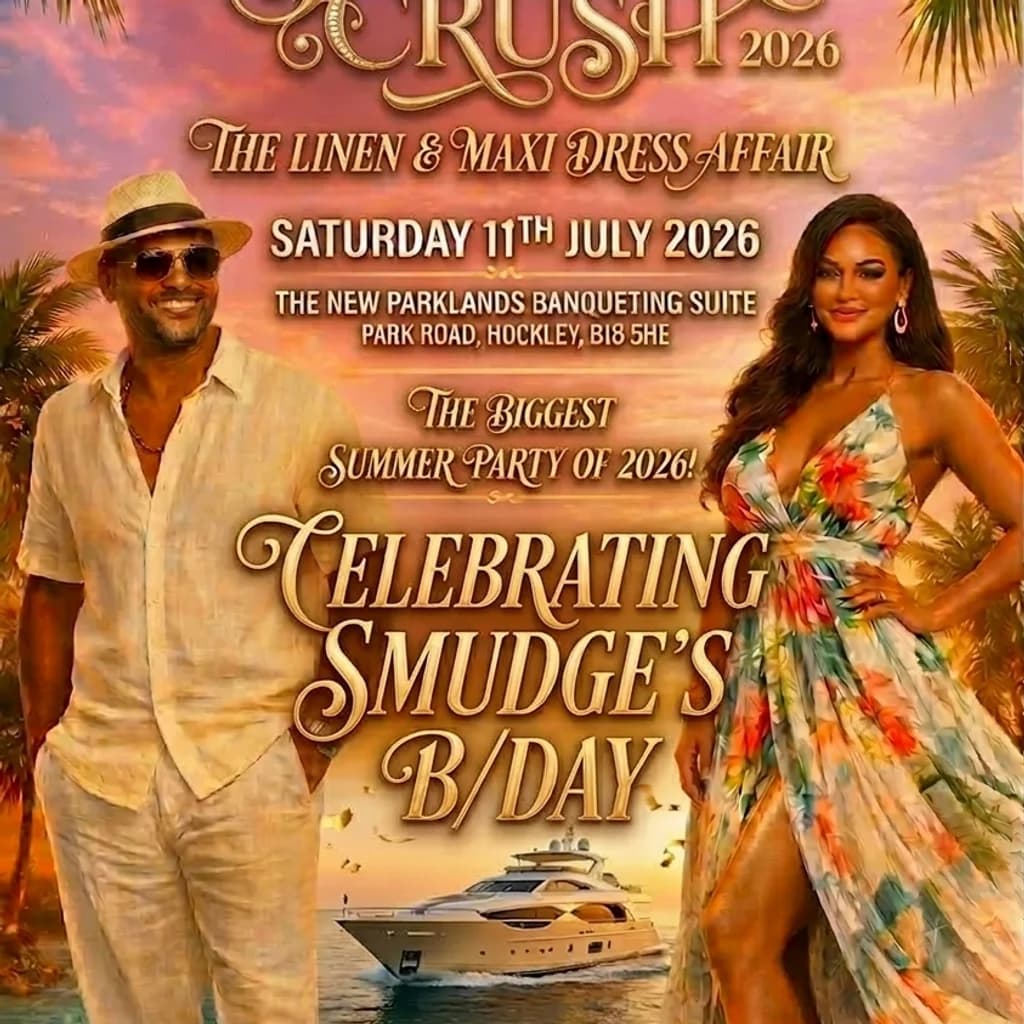 Summer Crush 2026 at The New Parklands Banqueting Suite