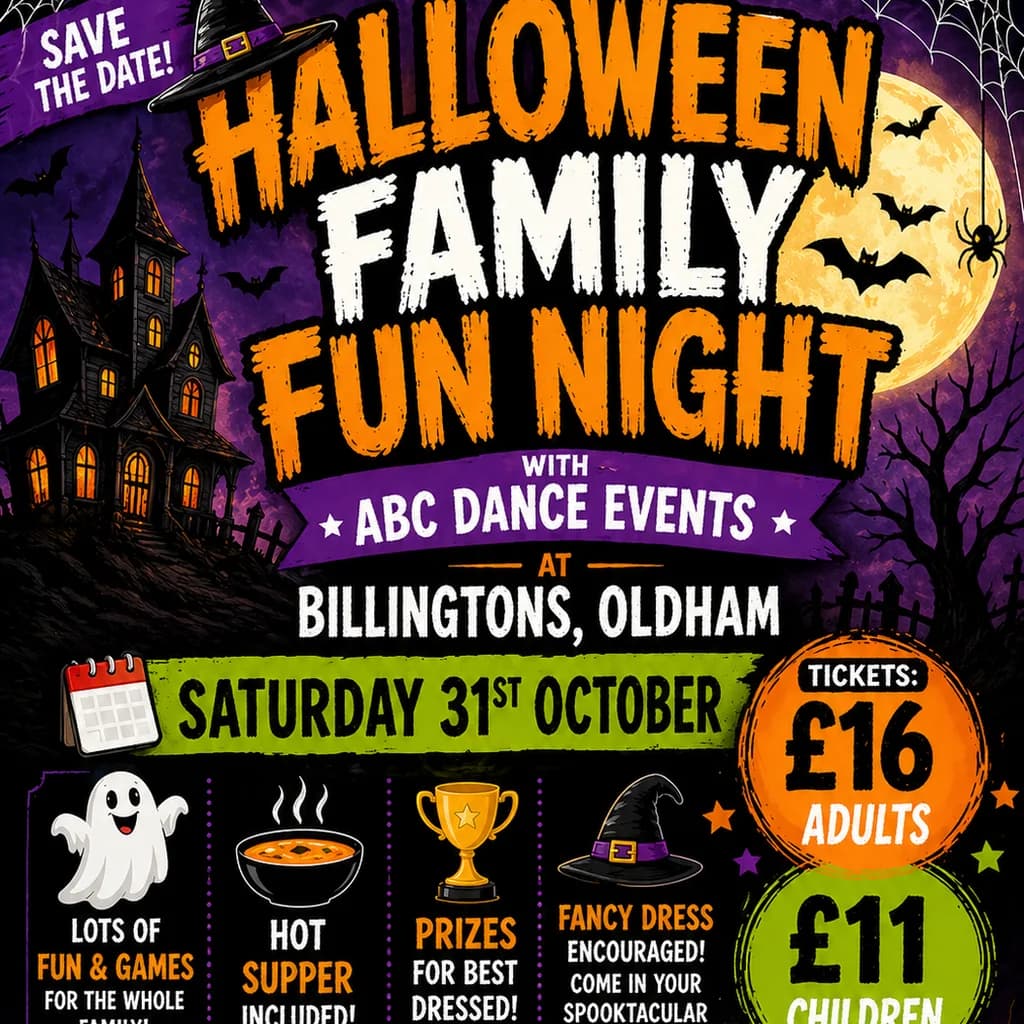 Family Fun Halloween Party at Billingtons