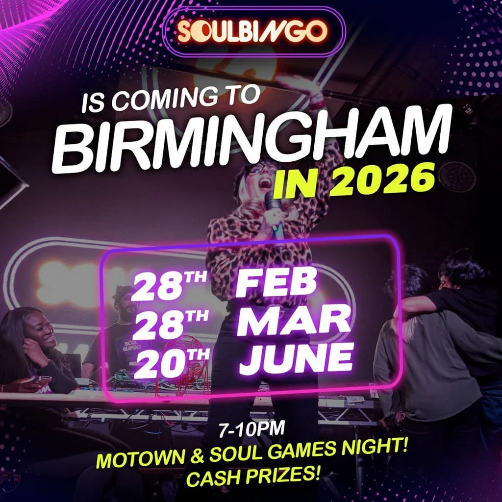 Soul Bingo Birmingham at THE OBAR