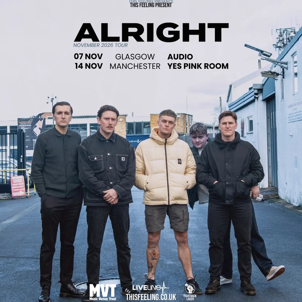 Alright - Glasgow at Audio Glasgow