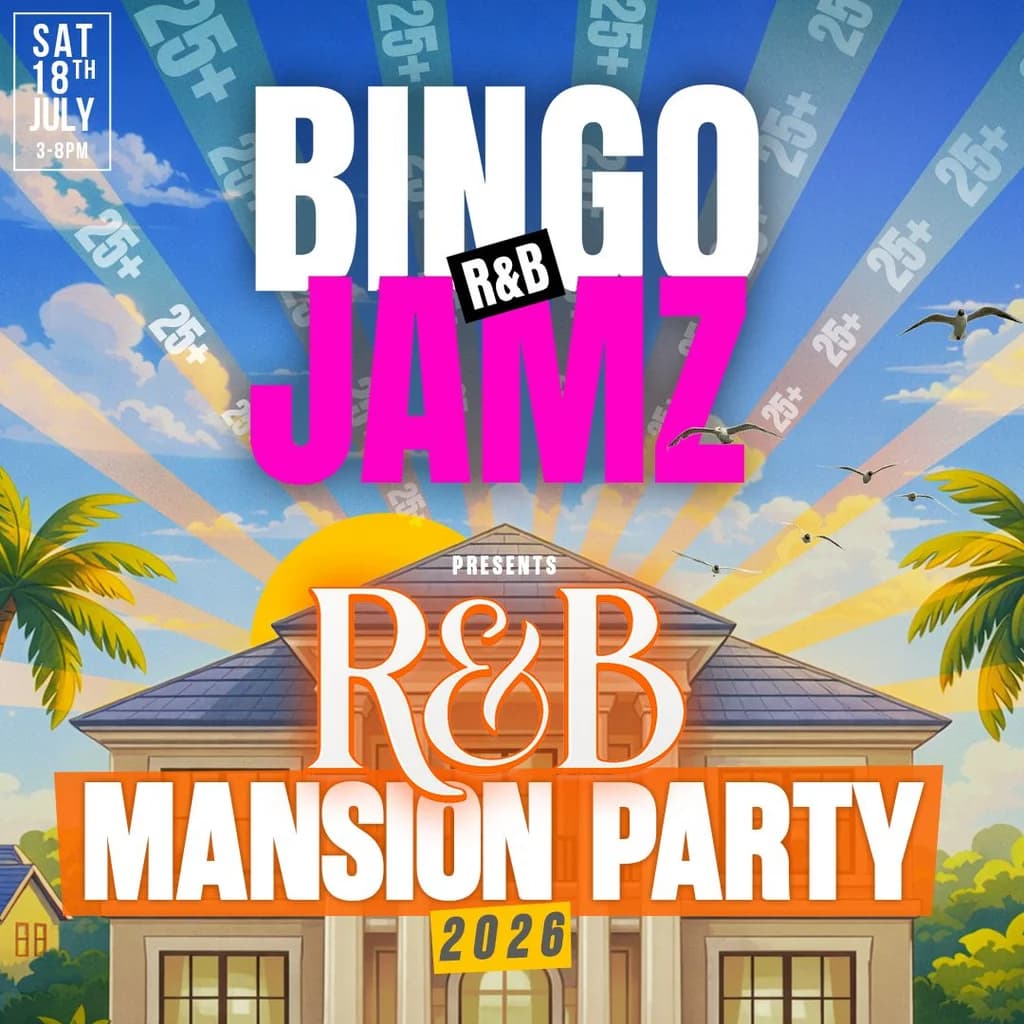 Bingo Jamz R&B Mansion Party at Belair House