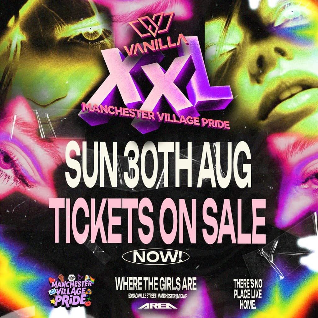 VANILLA XXL - Pride SUNDAY at Area Manchester