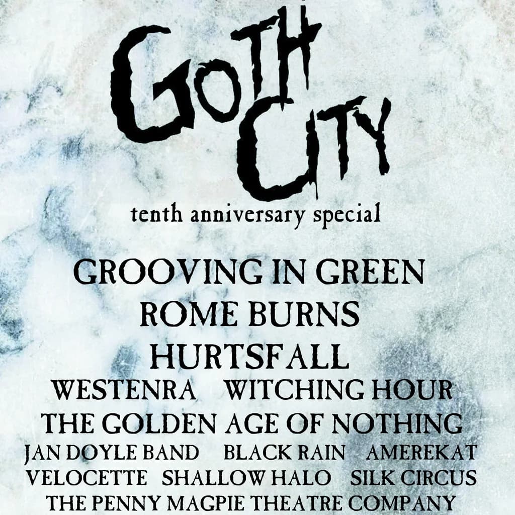 Goth City Festival 2026 at City Centre