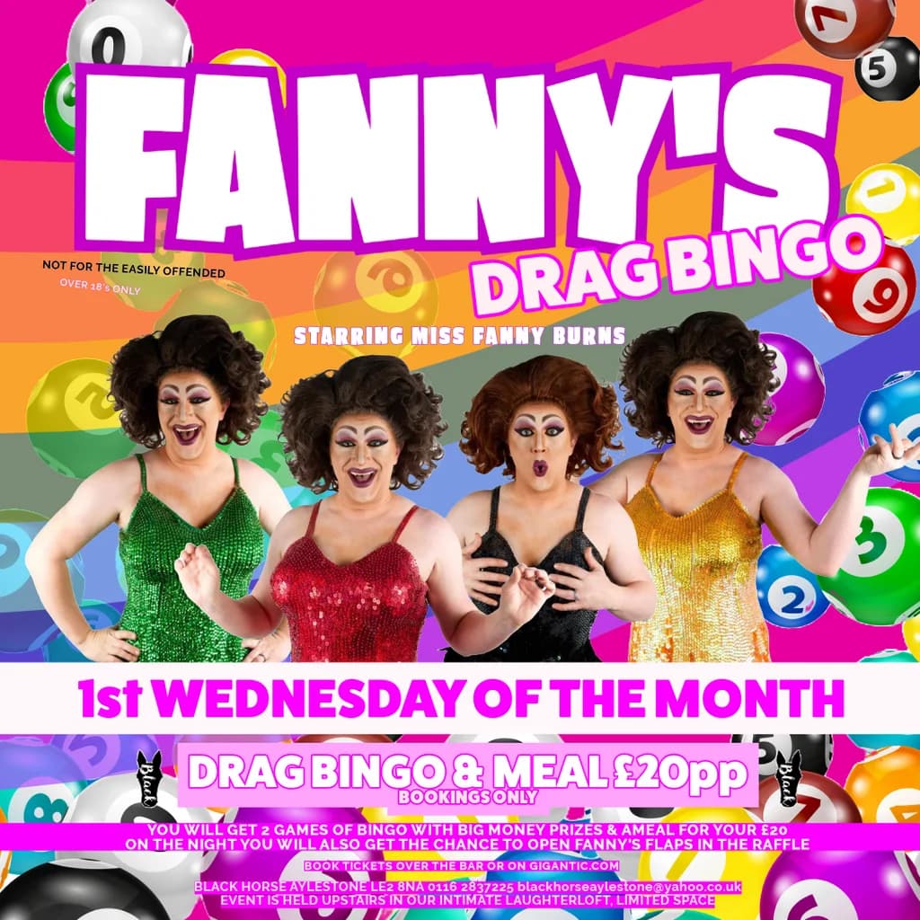 Drag Bingo at Black Horse Aylestone